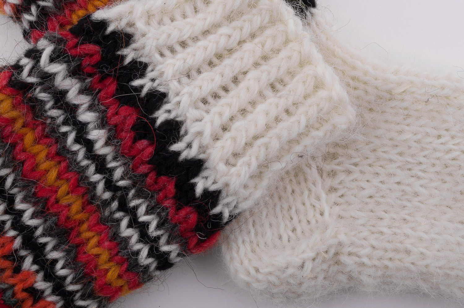 Chaussettes tricotées à la main pour les femmes photo 3