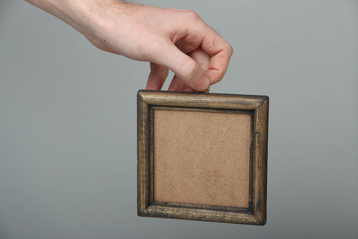 Square wooden photo frame photo 4