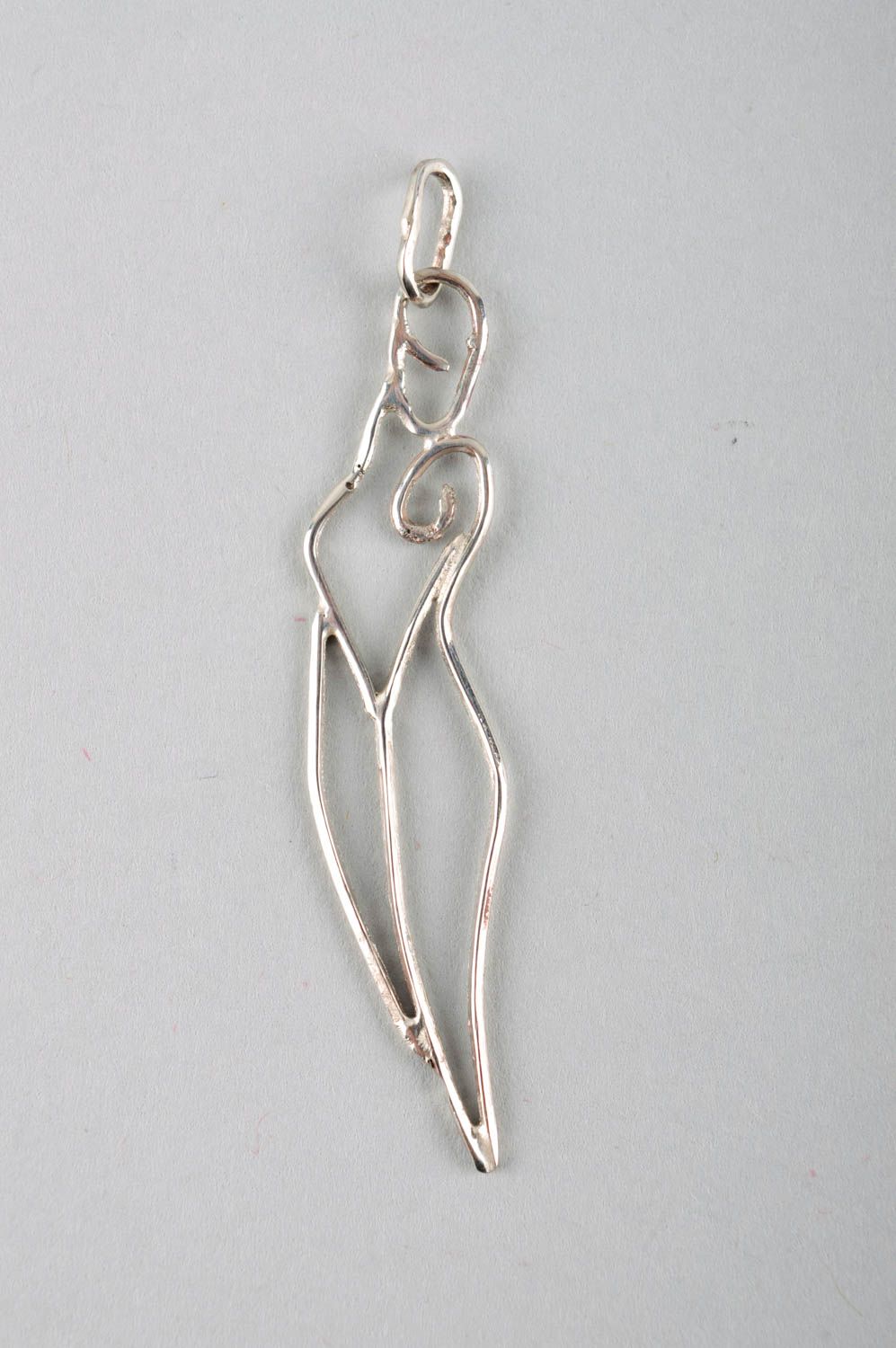 Handmade pendant metal pendant designer accessory unusual gift beautiful jewelry photo 2