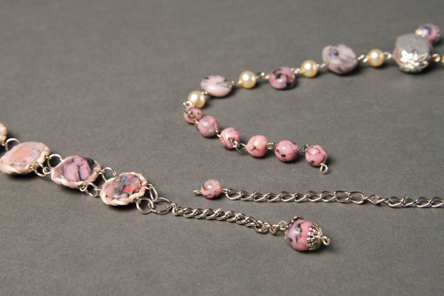 Unusual handmade plastic necklace bracelet designs cool jewelry set ideas photo 5