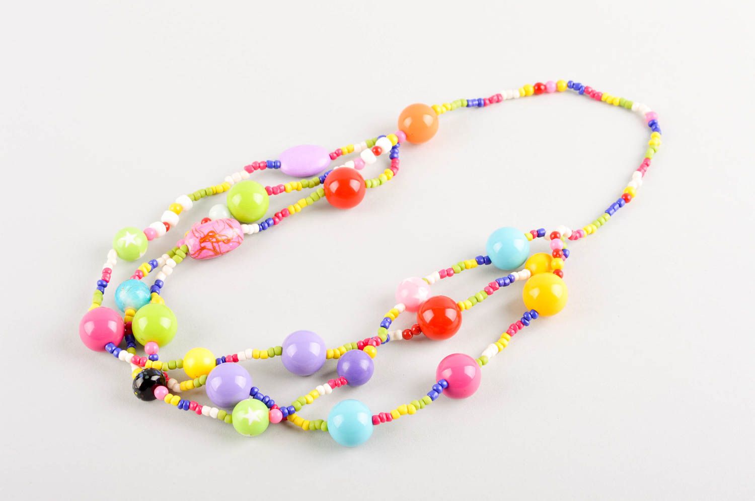 Handmade necklace beaded necklace handmade beads designer accessory gift ideas photo 4