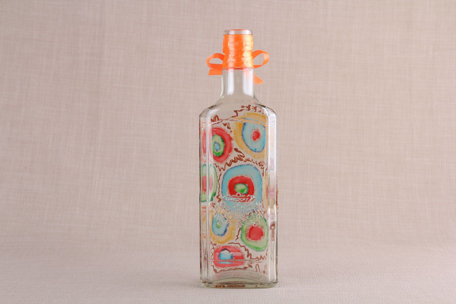 Dekorative Flasche mit Muster foto 2