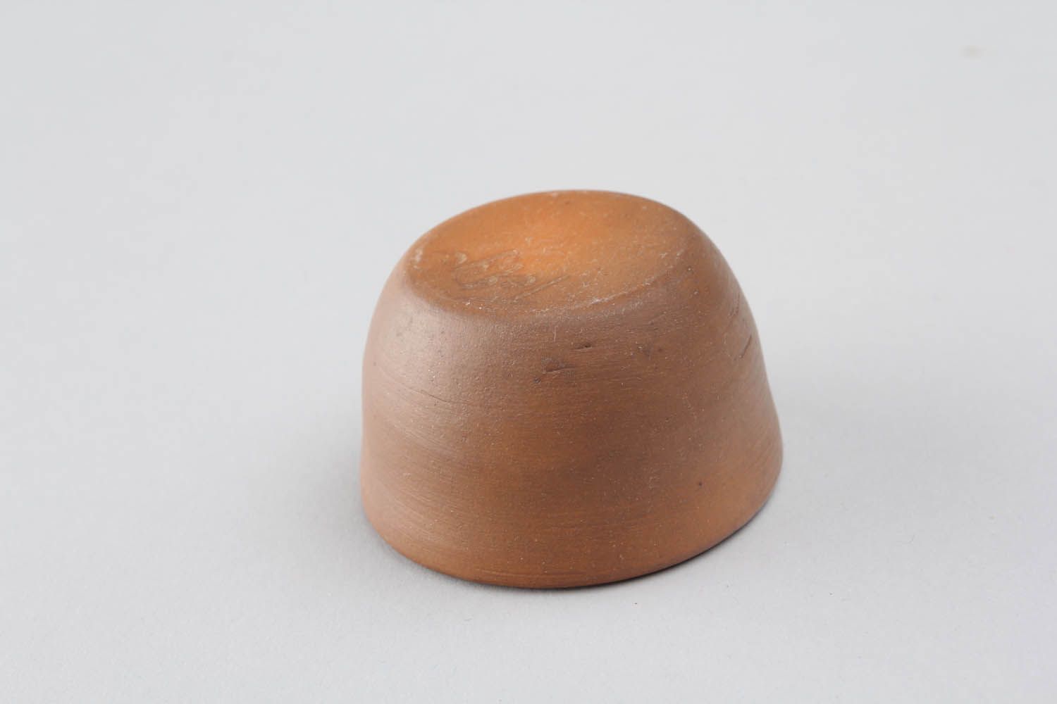 Saleiro de argila feito à mão com tampa louça de cerâmica decorativa artesanal foto 3