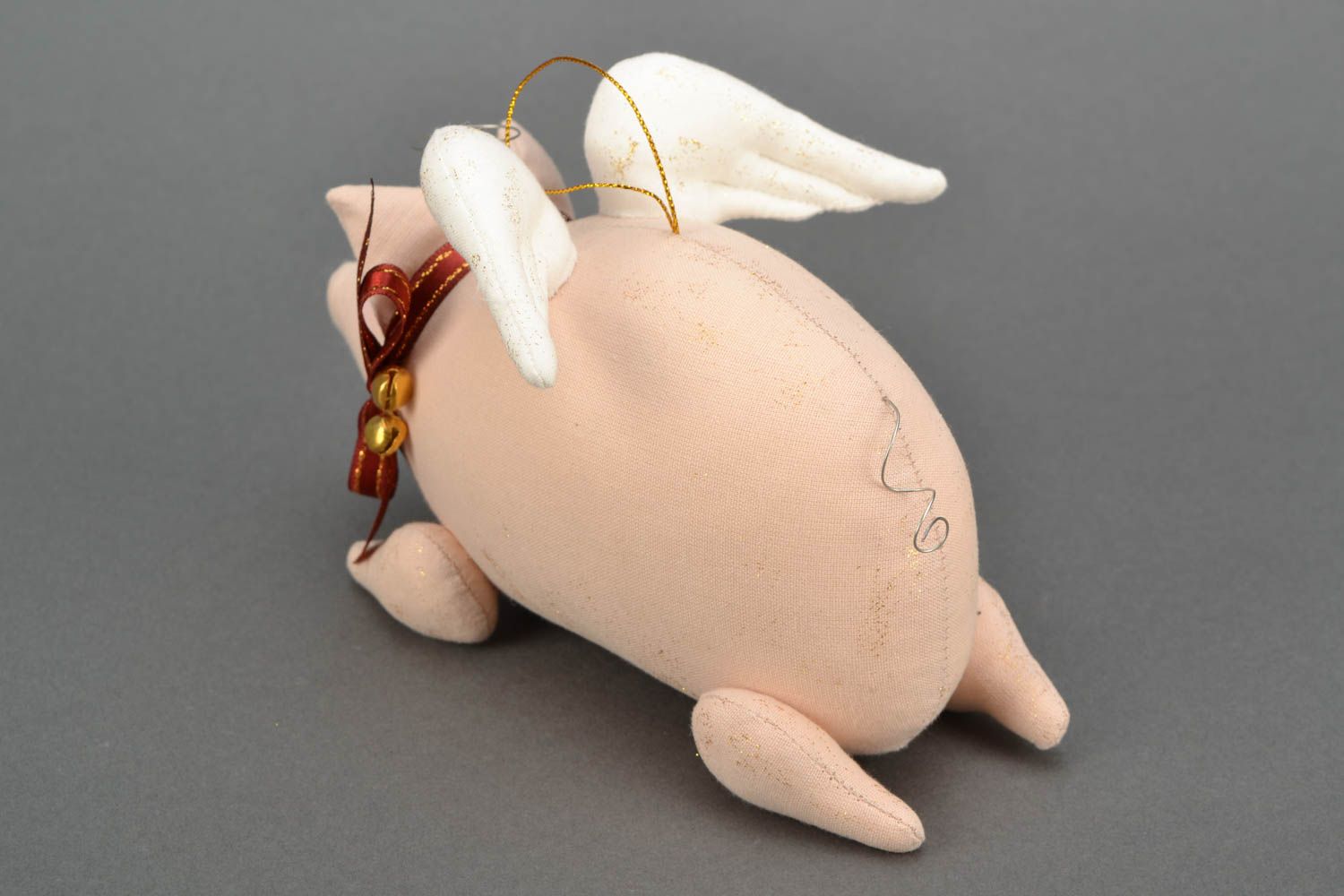 Soft toy with eyelet Small Angel Piggy photo 4