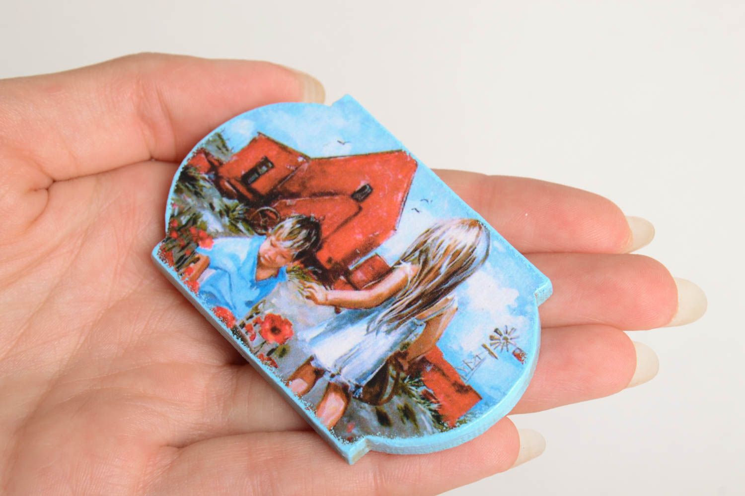 Stylish handmade magnets lovely cute accessories designer unusual home decor  photo 4