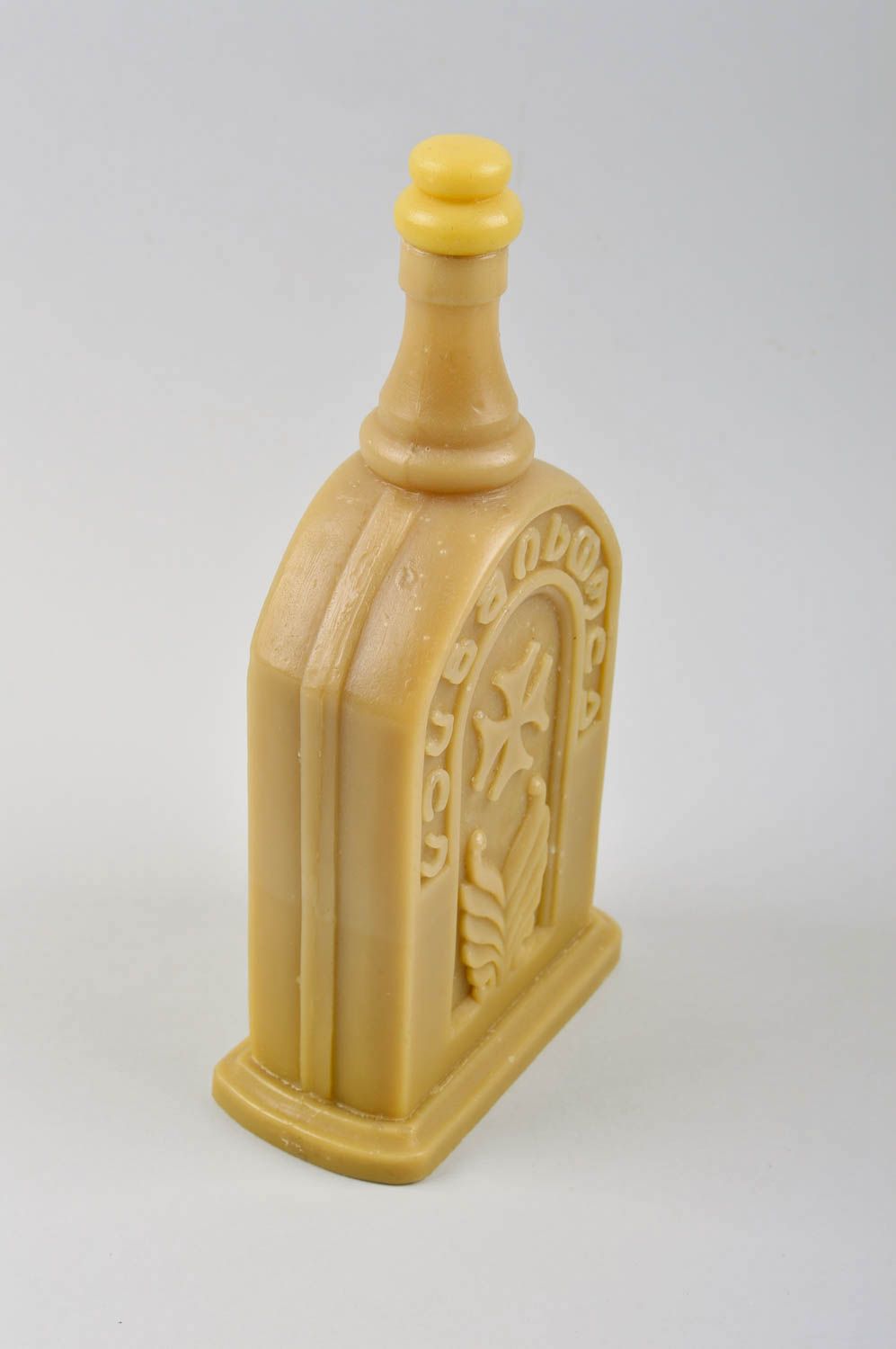 Bottle for holy water decorative bottle made of beeswax present for believer photo 8
