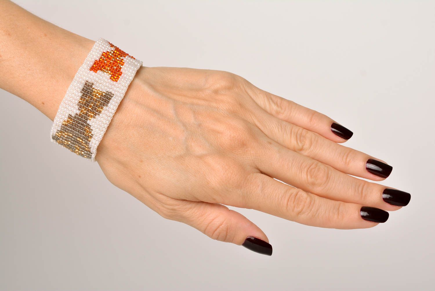 Armband für Frauen handmade Schmuck schönes Armband Designer Schmuck Katzen bunt foto 2
