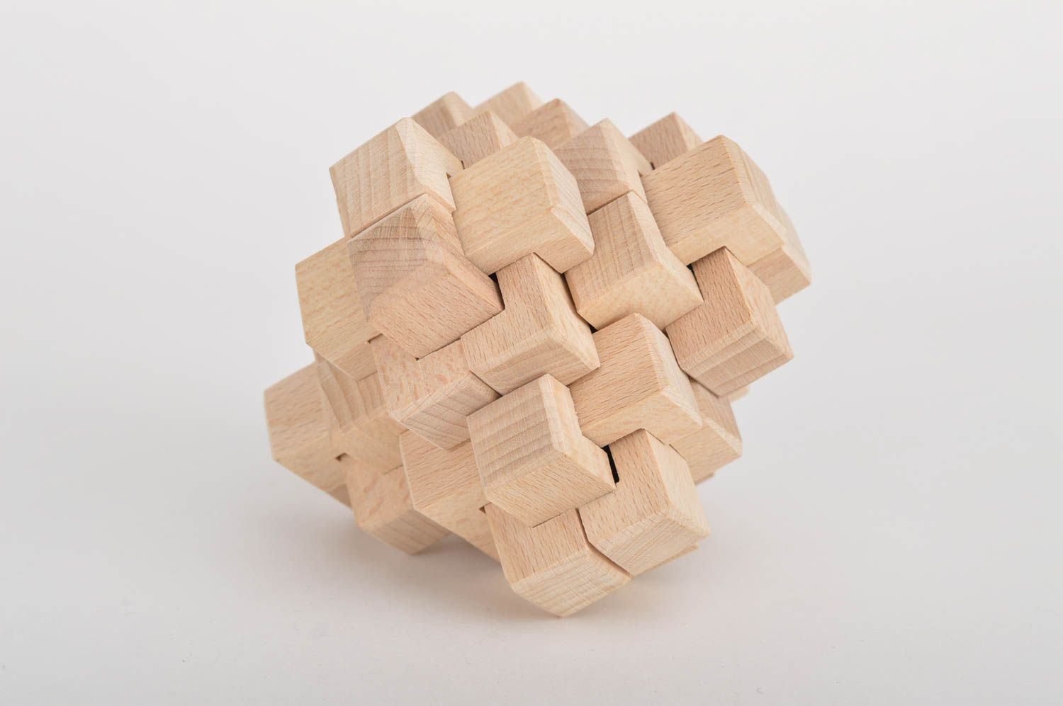 Juguete artesanal de 24 elementos para niños figura de madera regalo original foto 3