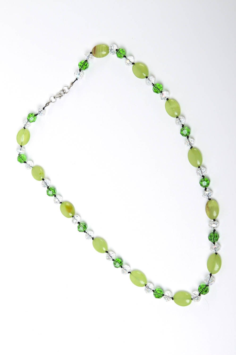 Halskette Frauen handmade Perlen Schmuck stilvoll Geschenk für Frauen toll foto 2