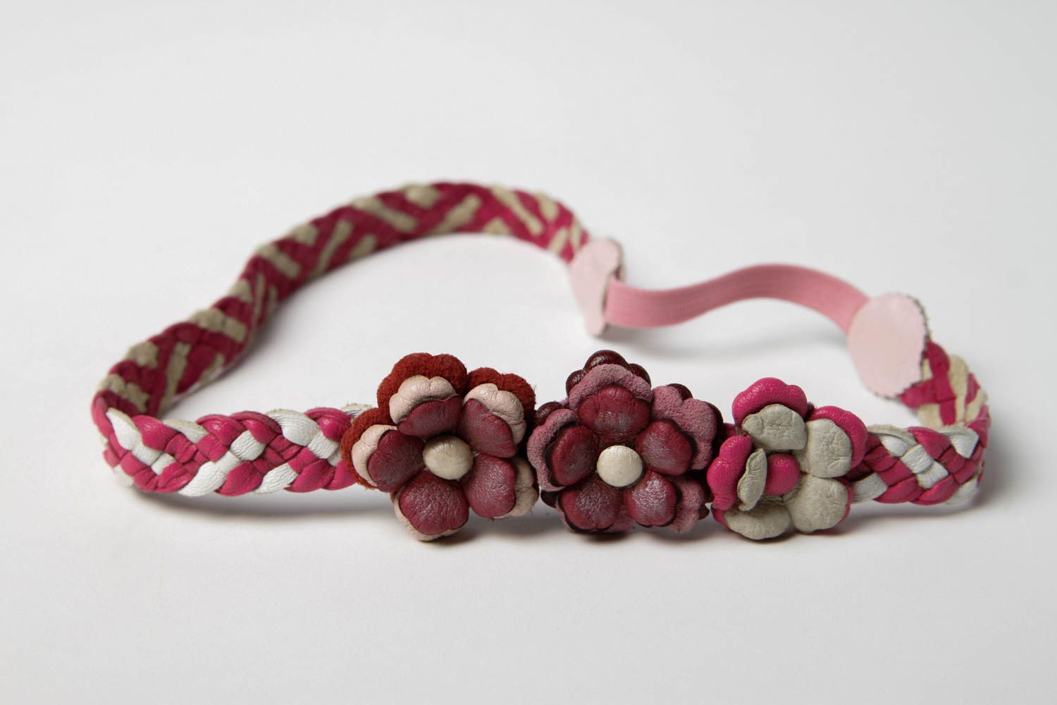 Handmade dünnes Haarband Geschenk für Mädchen Kopf Schmuck Haar Accessoire foto 3