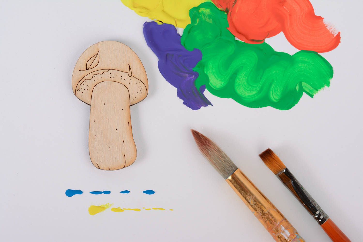 Blank for creativity mushroom photo 1