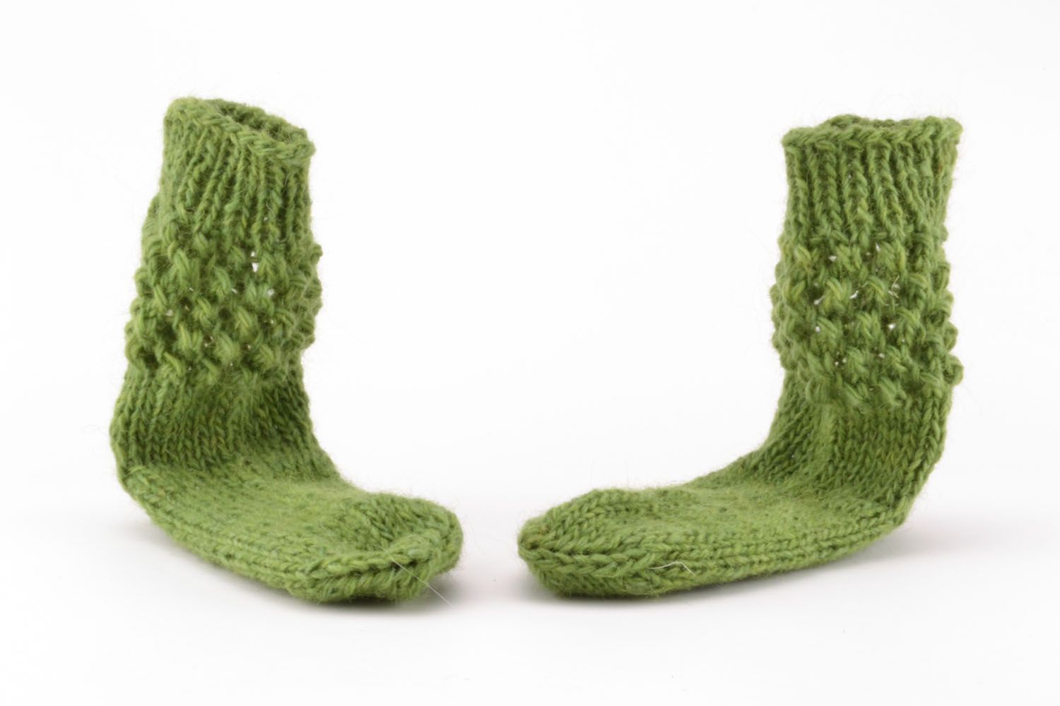 Warm woolen socks photo 4