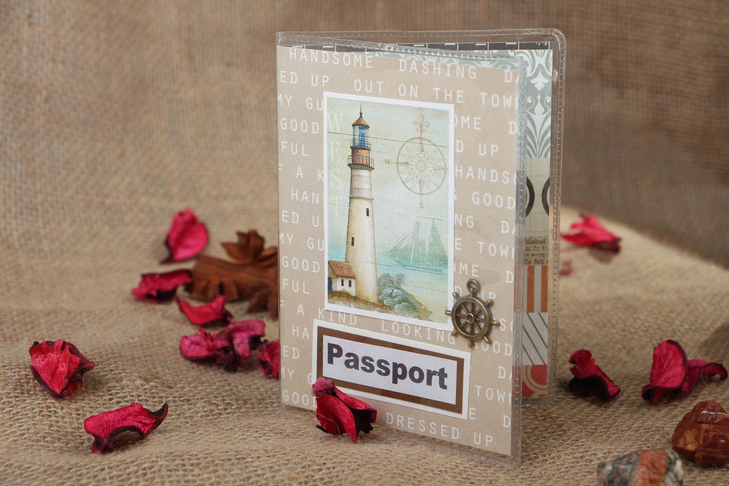 Passport cover Lighthouse photo 5