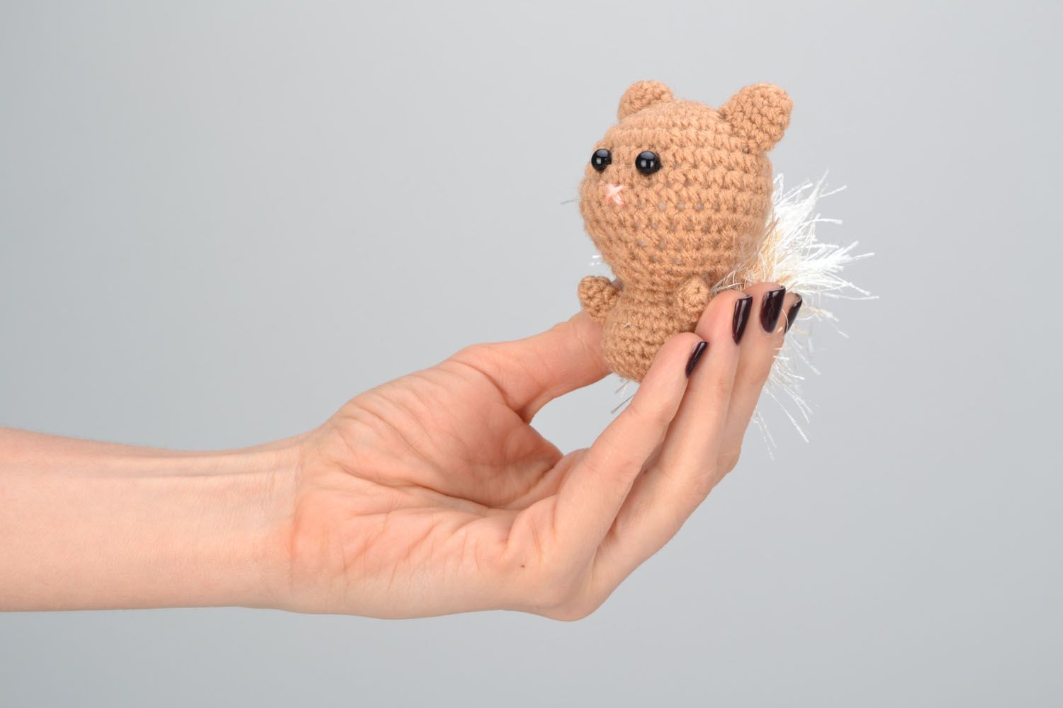 Crochet soft toy Squirrel photo 2