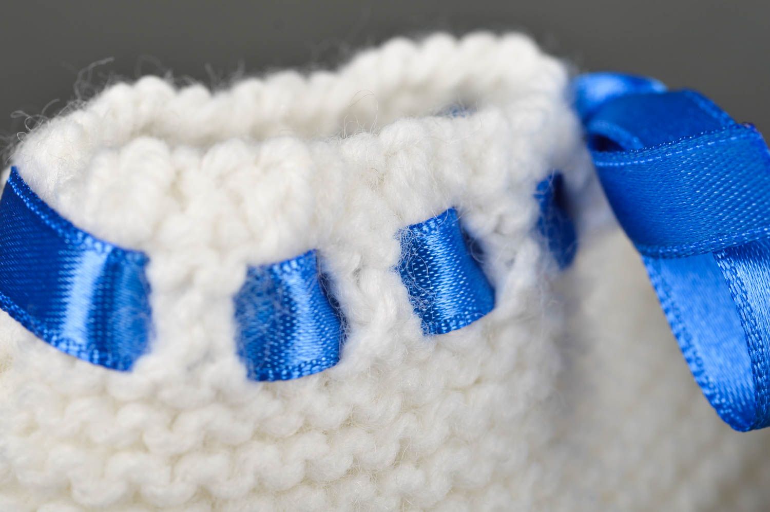 Handmade crochet baby booties warm booties baby accessories gift ideas photo 4