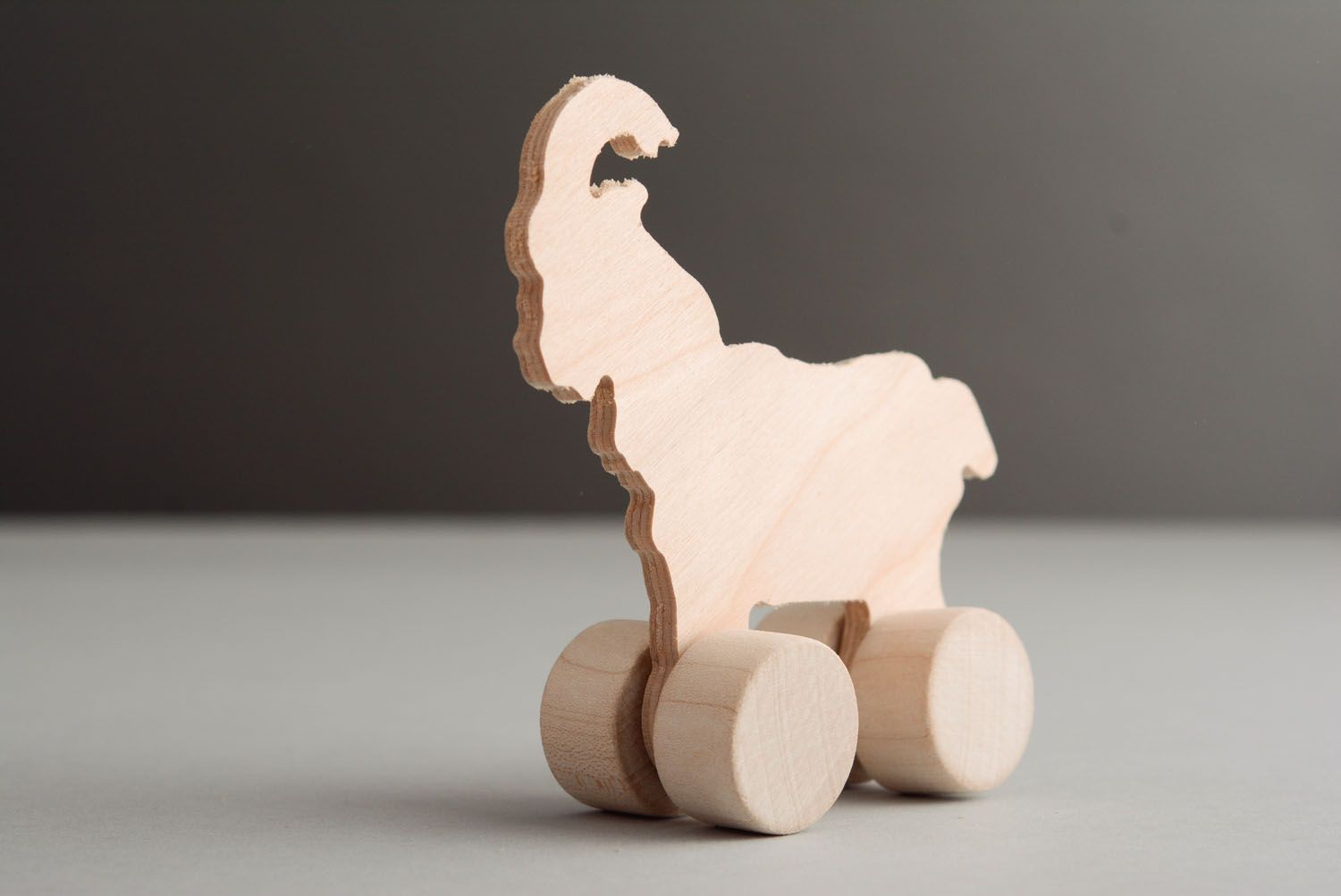 Wooden toy blank Goat photo 2