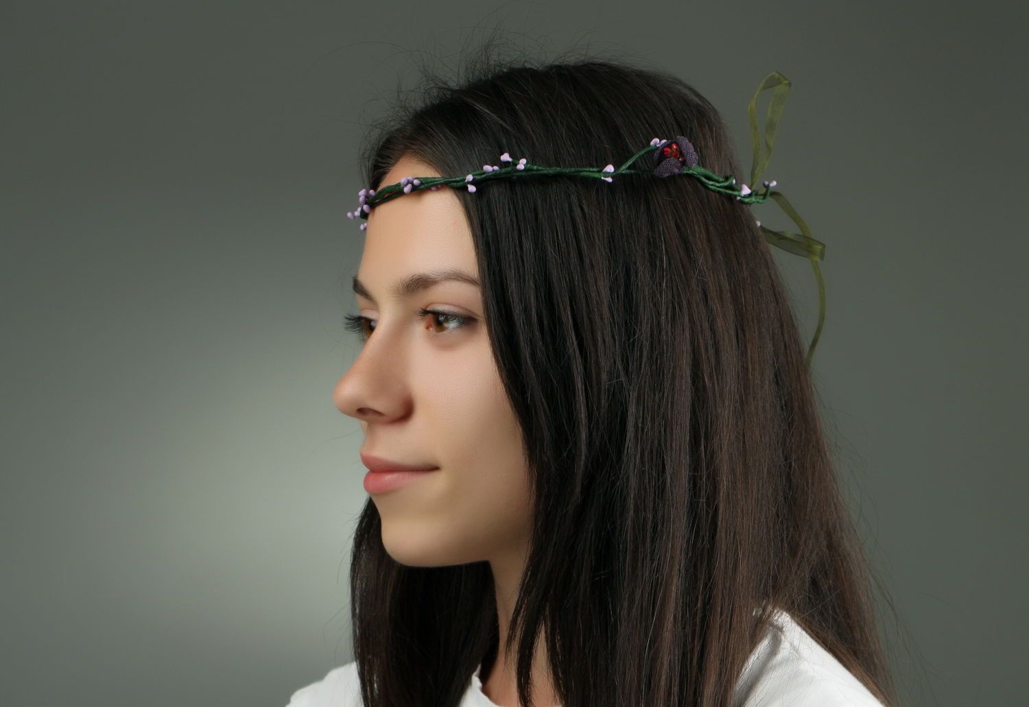 Flower headband photo 4