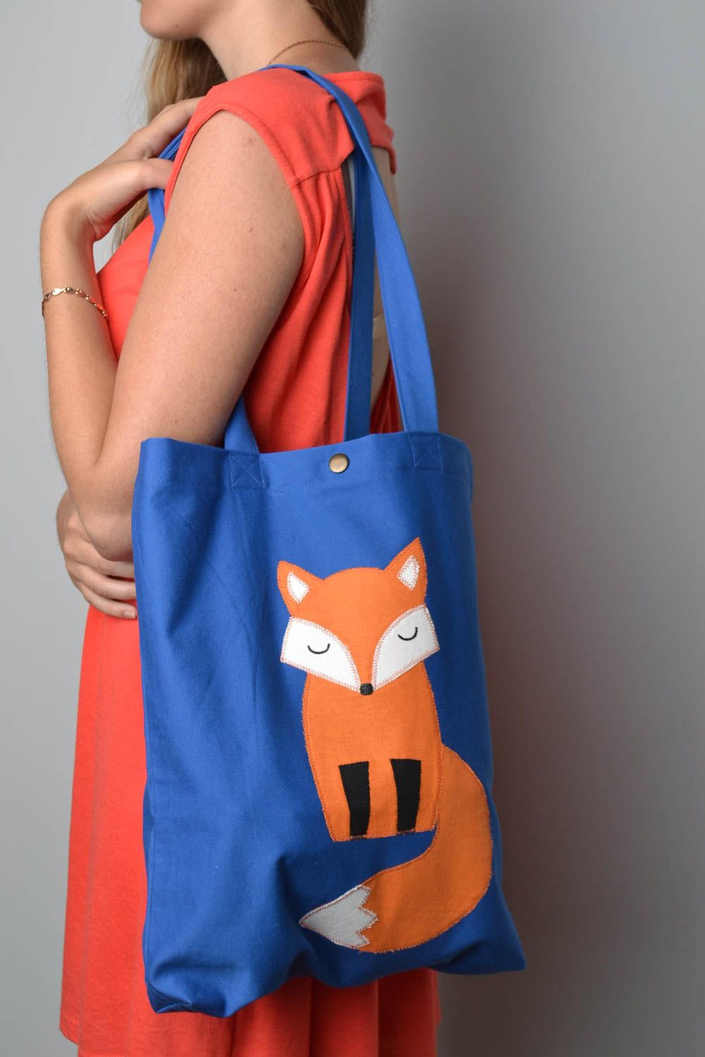 Handmade bag designer bag unusual gift for women big bag casual bag fabric bag photo 1