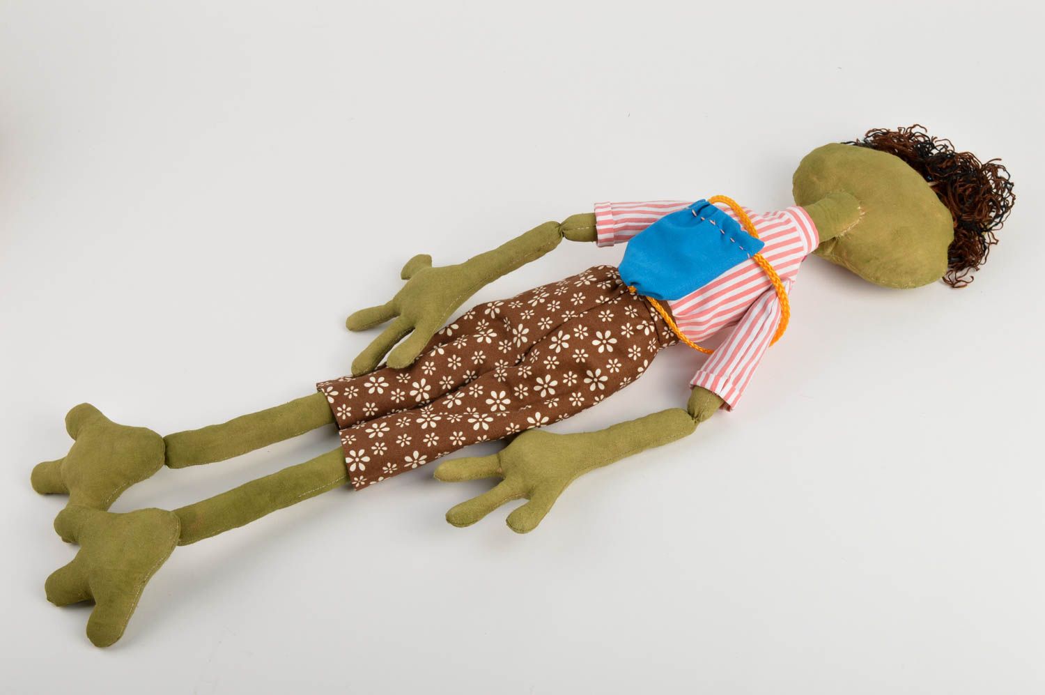 Juguete de peluche hecho a mano muñeco decorativo regalo original para niño  foto 5