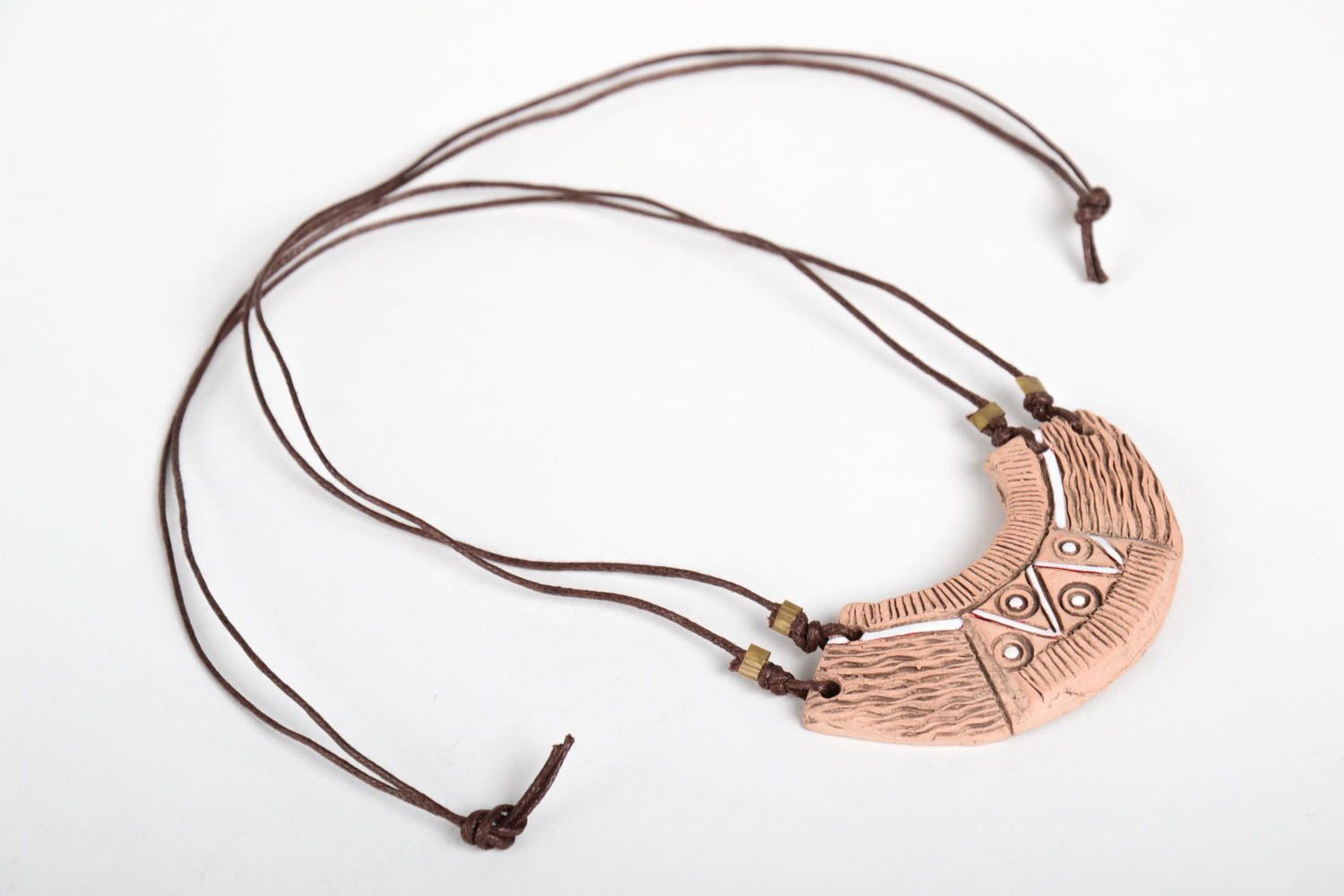 Neck accessory designer women pendant massive necklace ethnic style gift photo 5