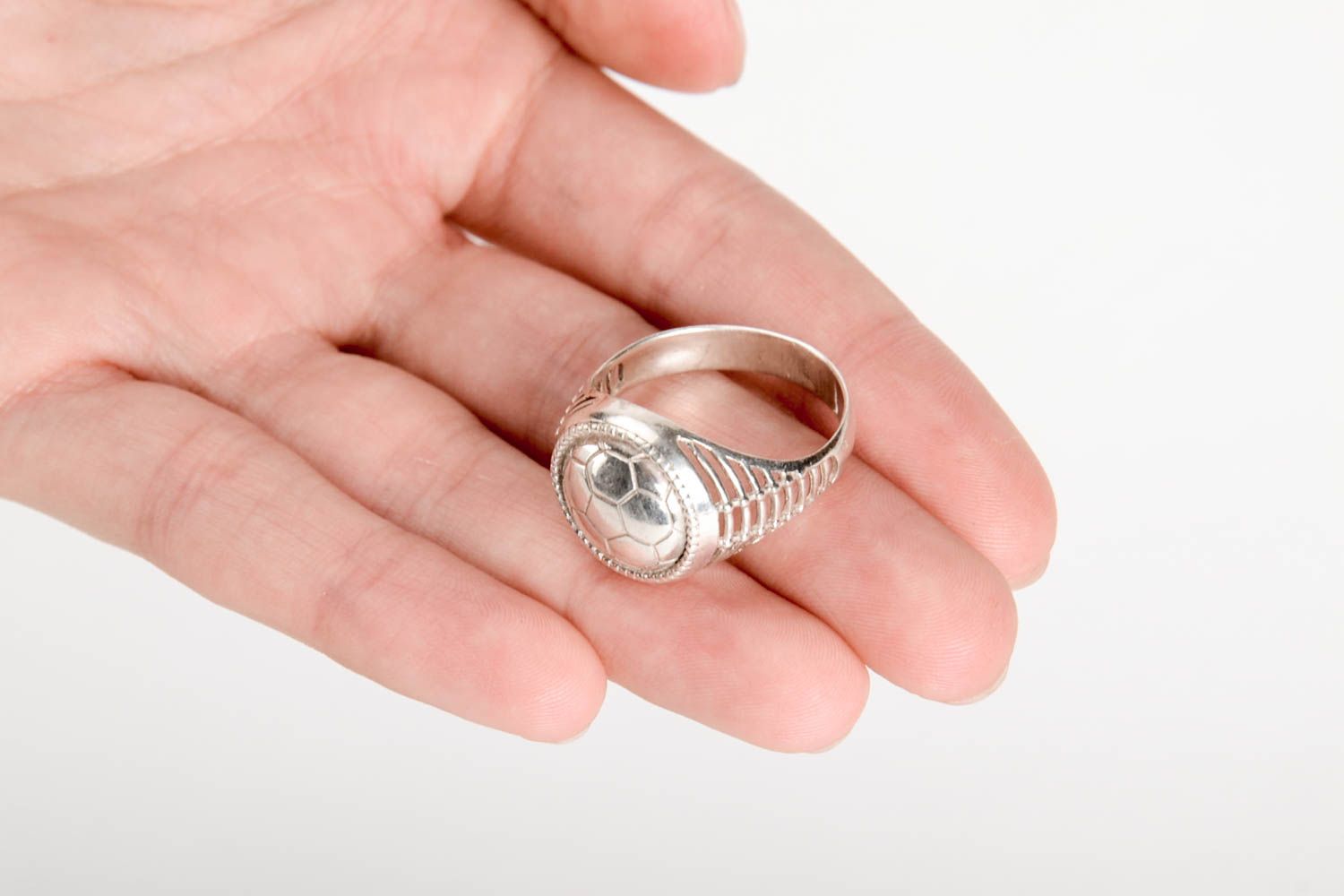 Herrenring Silber Handmade Ring Modeschmuck Geschenk Ideen Designer Accessoires  foto 5