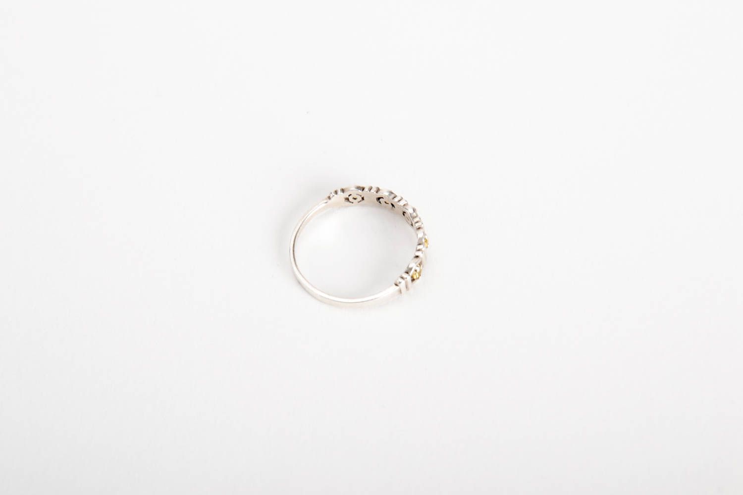 Серебряное кольцо ручной работы женское кольцо серебряное украшение с камнем фото 5