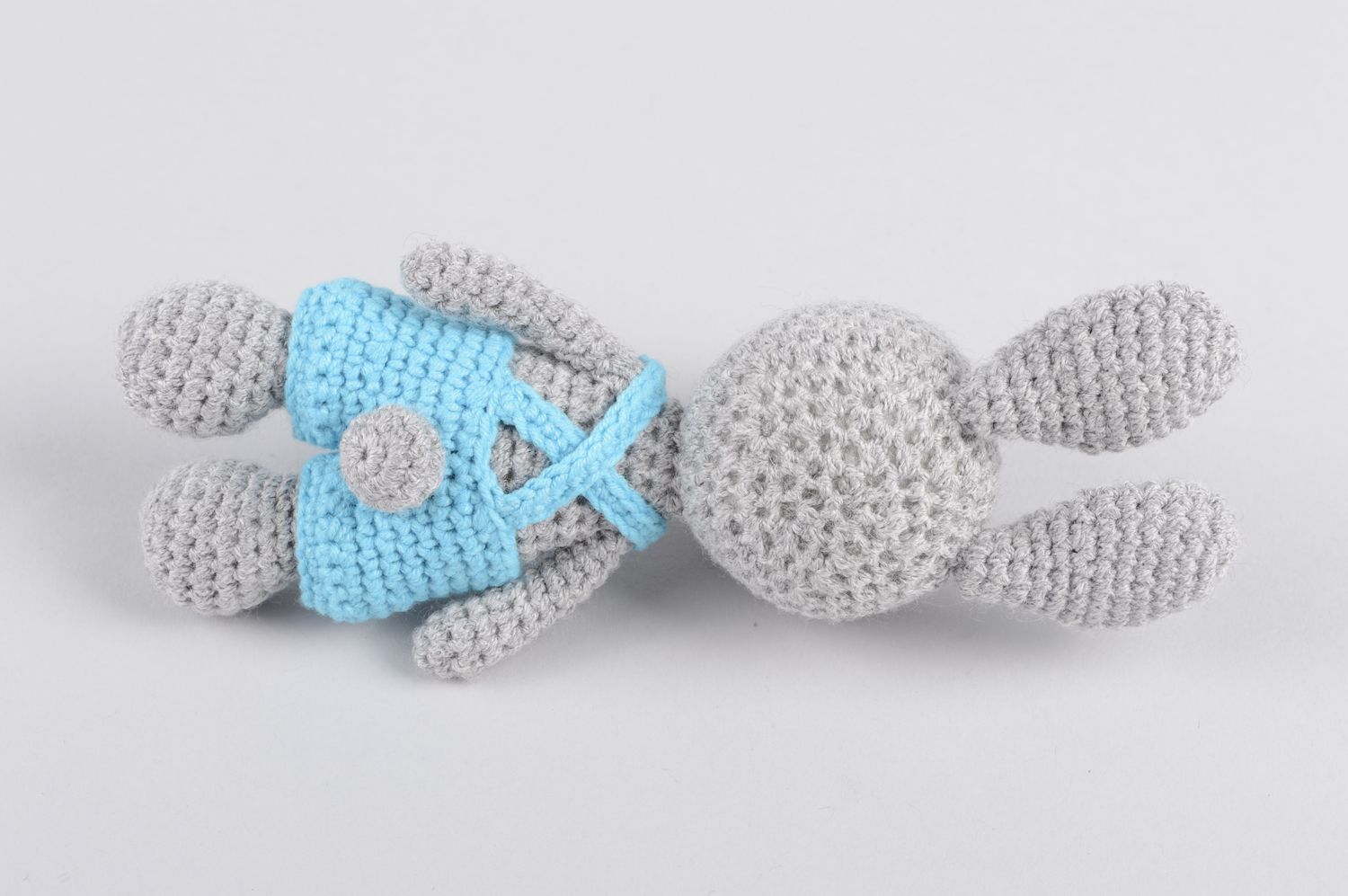Beautiful handmade soft toy unusual crochet toy for kids birthday gift ideas photo 2