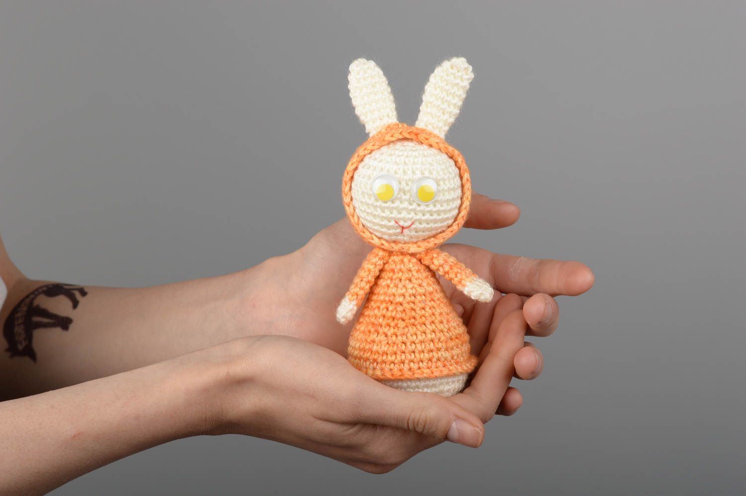 Unusual handmade crochet soft toy stuffed toy for kids nursery design photo 5
