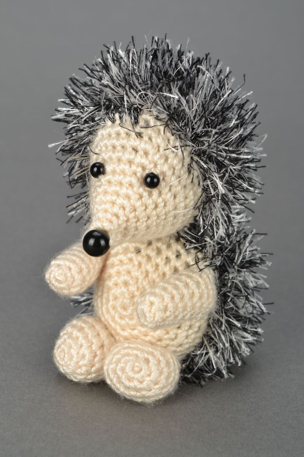 Crochet toy Hedgehog photo 1