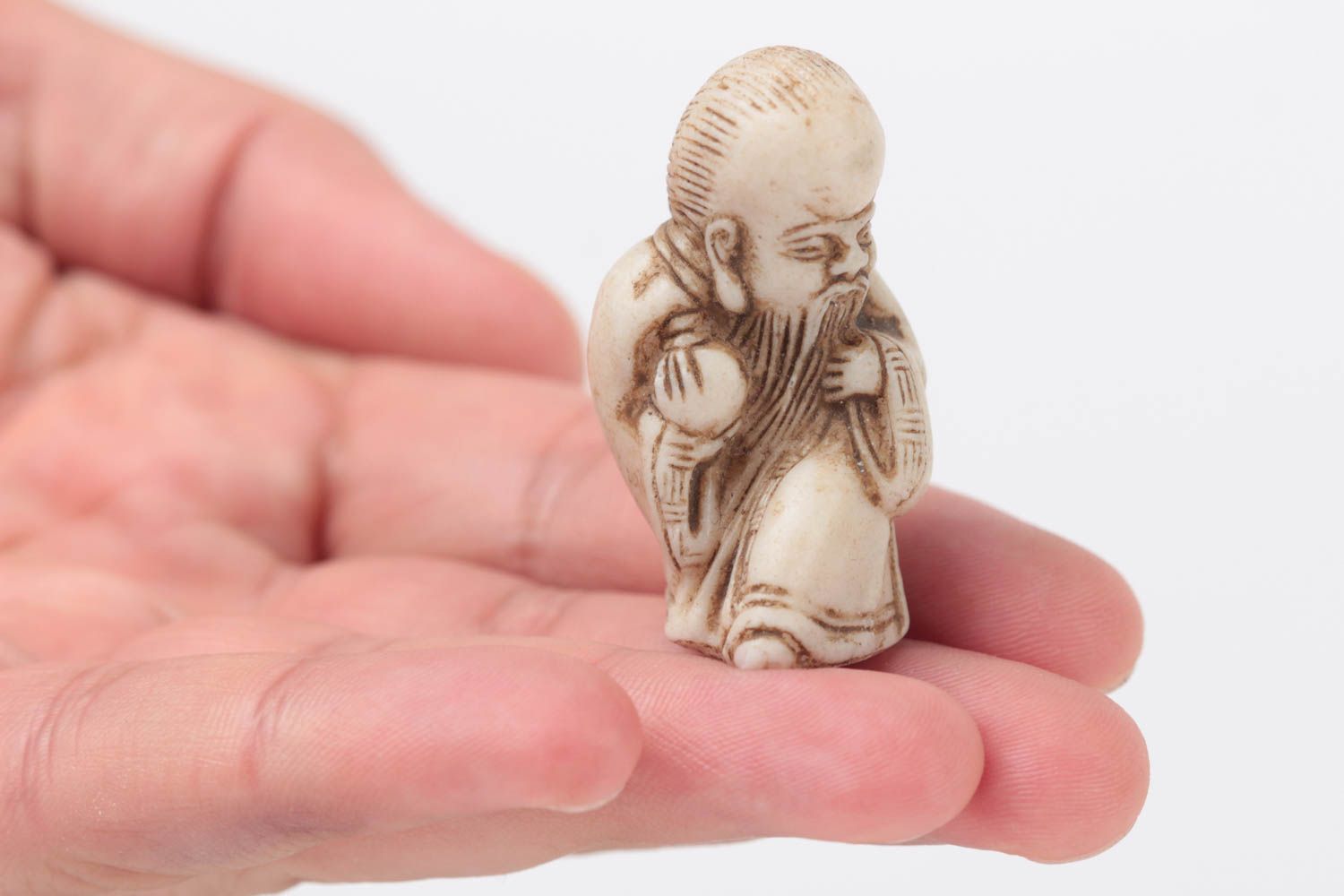 Figurine décorative fait main Petite statuette Tongfang Shuo Déco intérieur photo 5