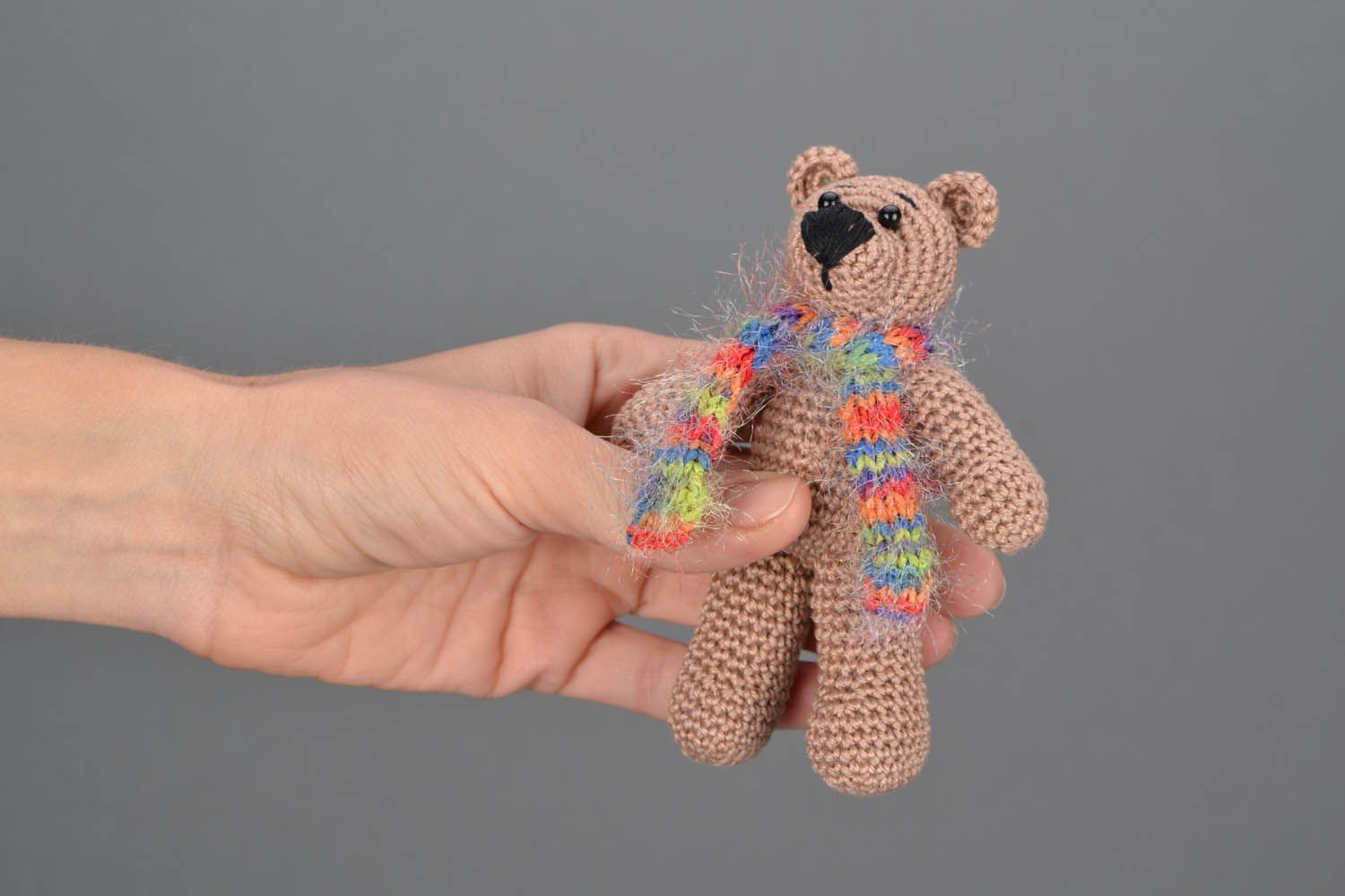 Crocheted toy Teddy Bear photo 2