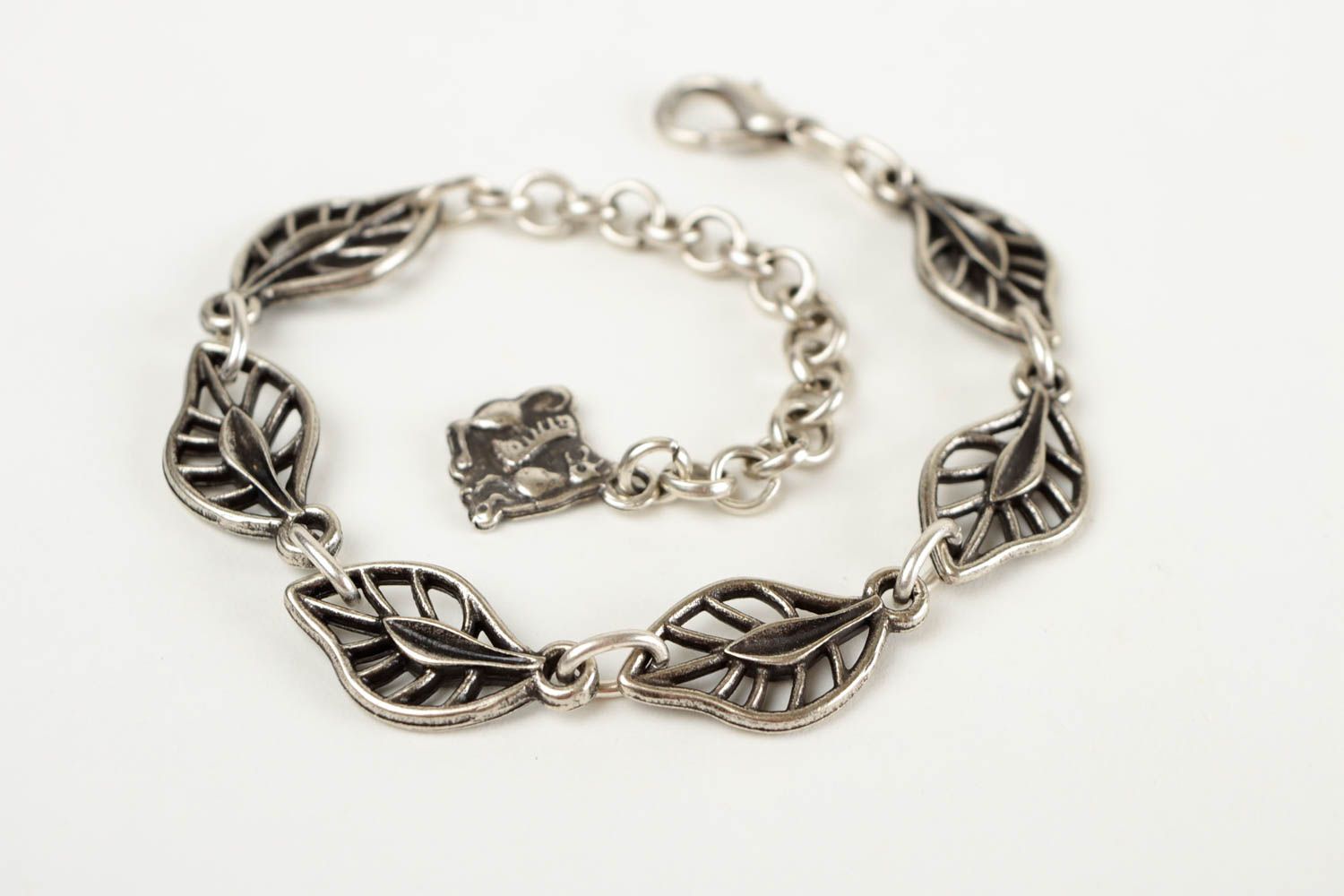 Unusual handmade metal bracelet metal jewelry designs stylish gifts for her photo 4