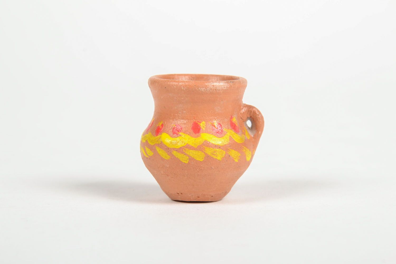 Jarro de cerâmica em miniatura foto 2
