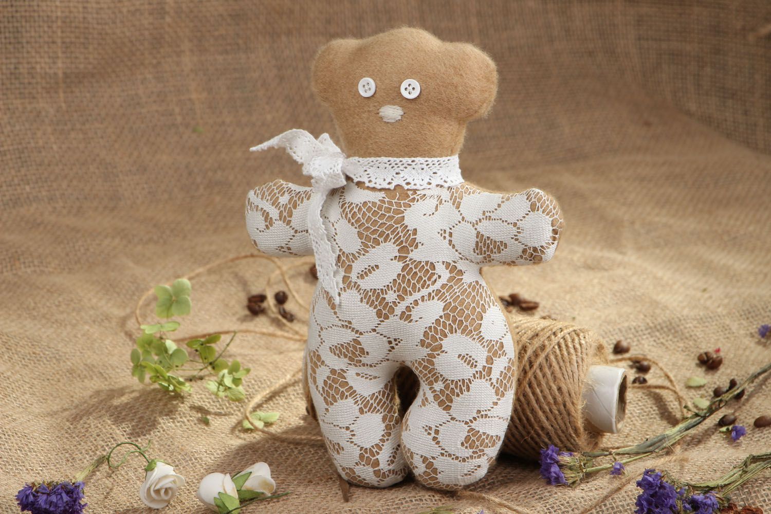 Author's soft toy Quipure Bear photo 4