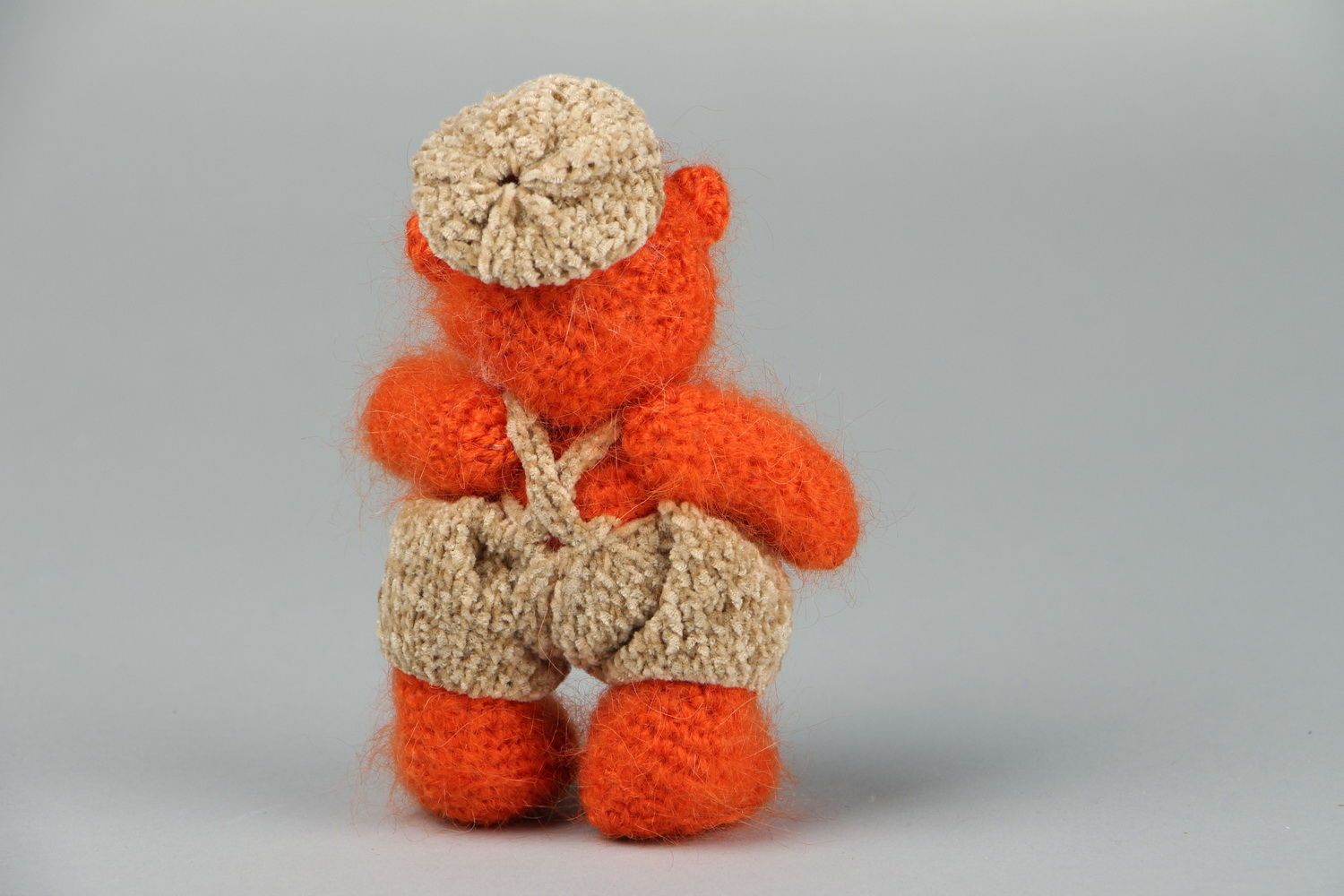 Knitted toy Little fox photo 3