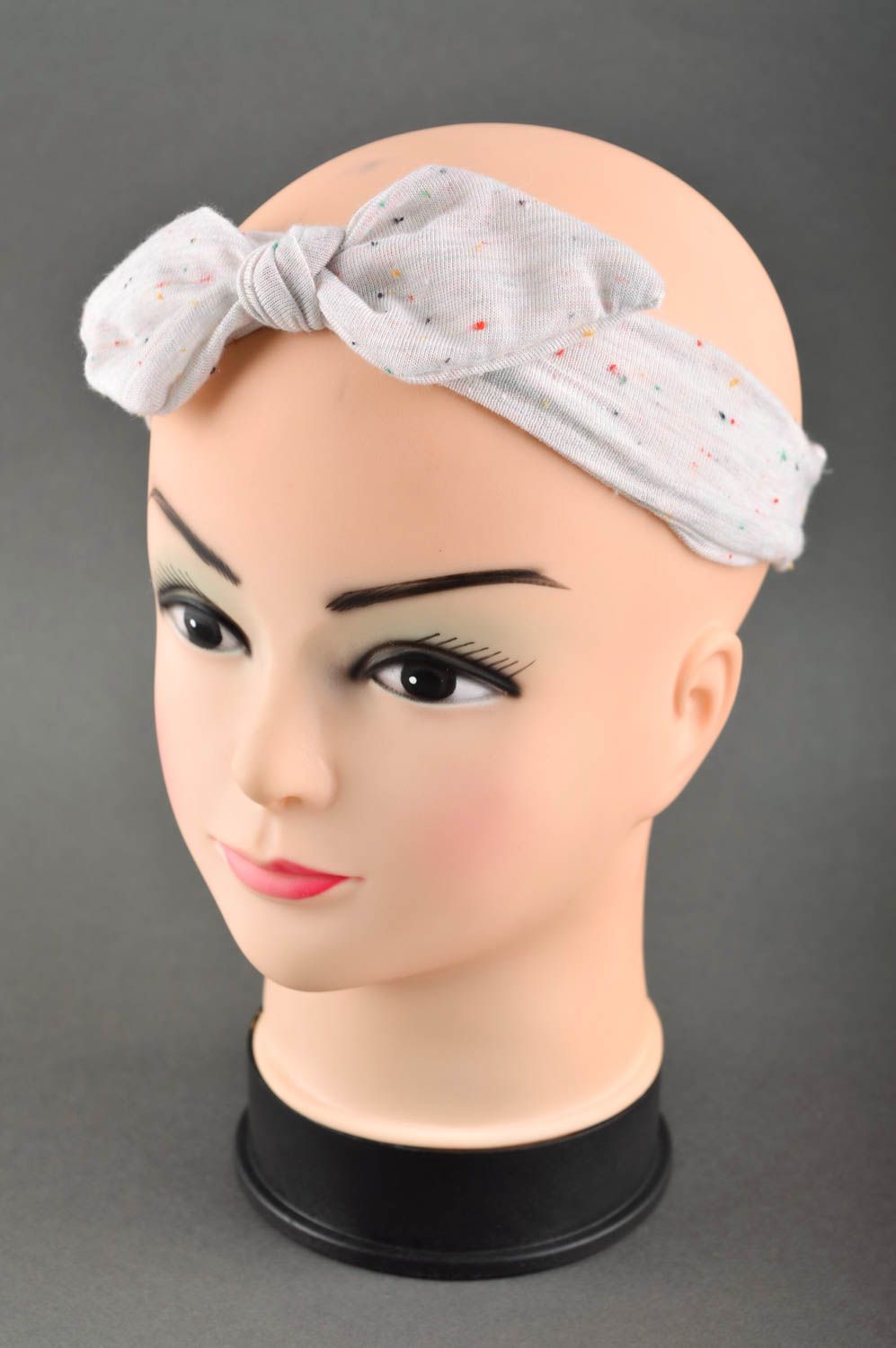 Красивая повязка на голову handmade повязка для волос детская повязка на голову фото 1