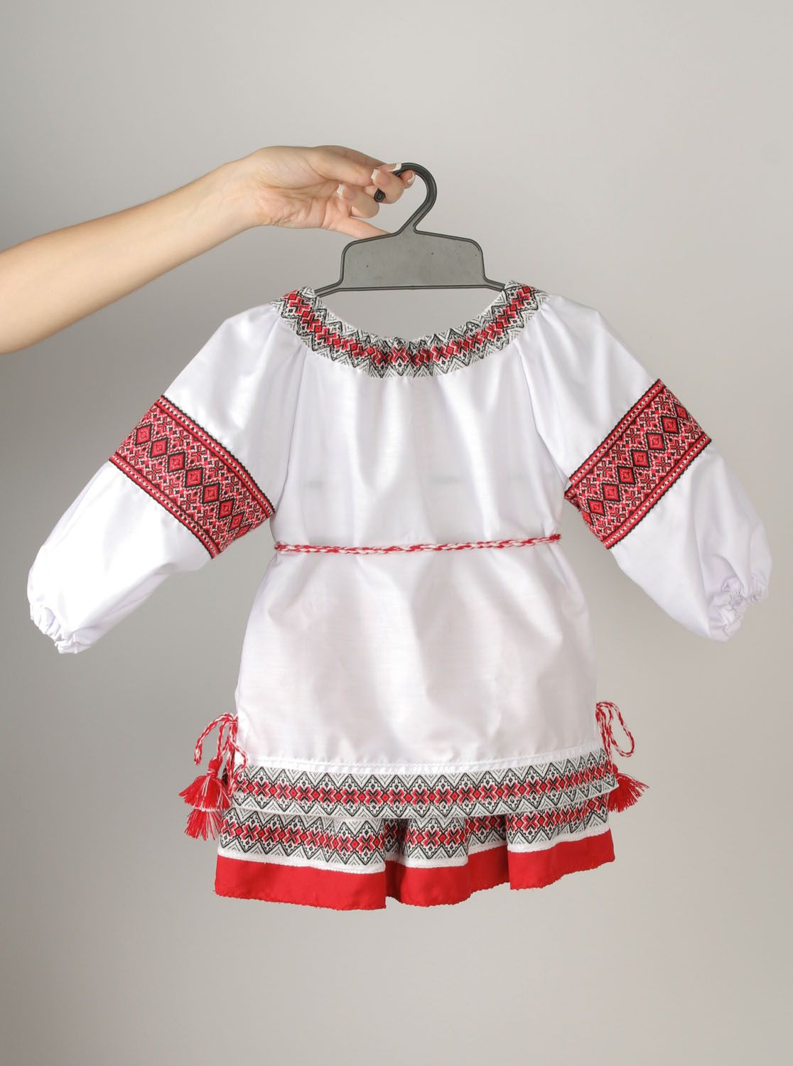 Национальный украинский костюм для девочки фото 3