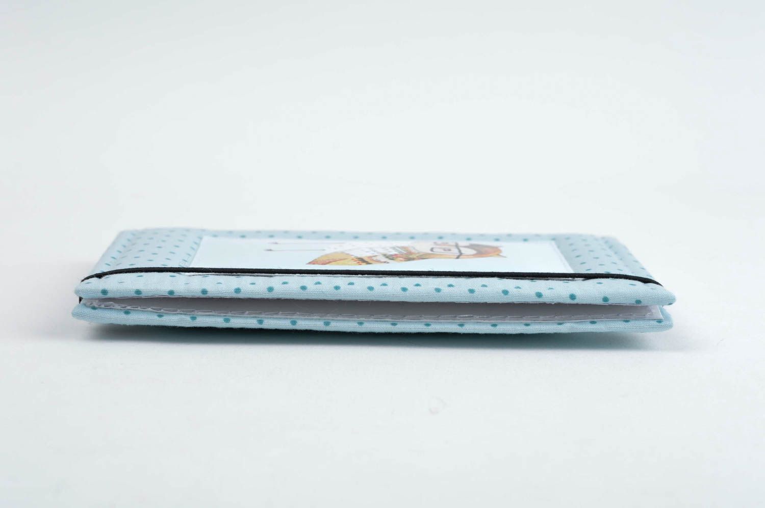 Unusual handmade fabric passport cover handmade accessories for girls gift ideas photo 2