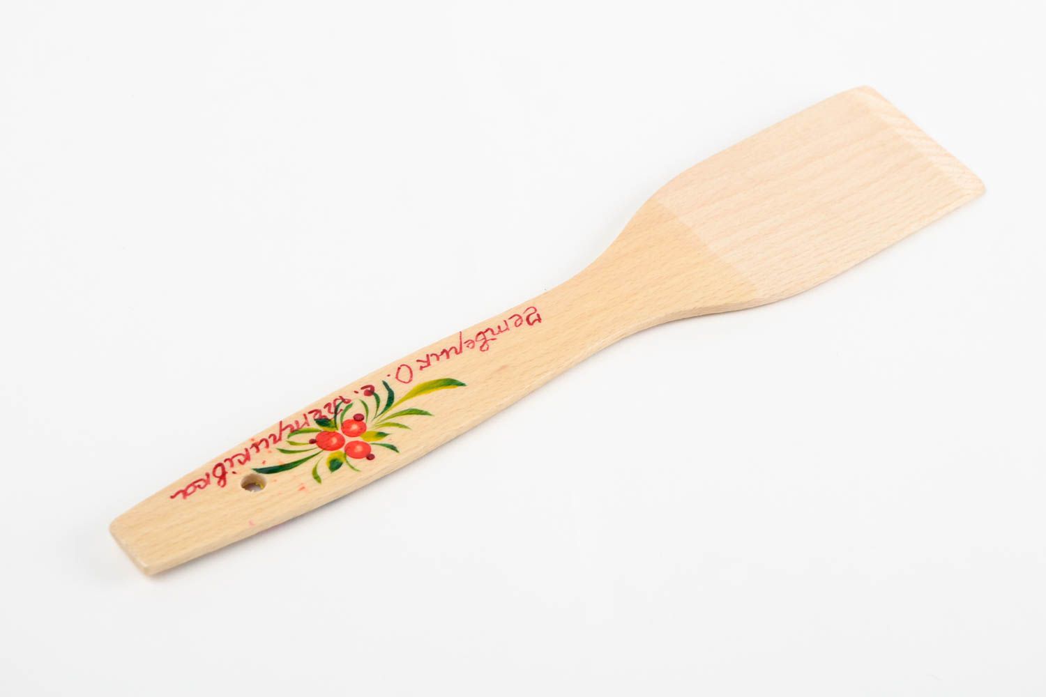 Handmade wooden spatula cooking tools kitchen utensils wood craft ideas photo 5