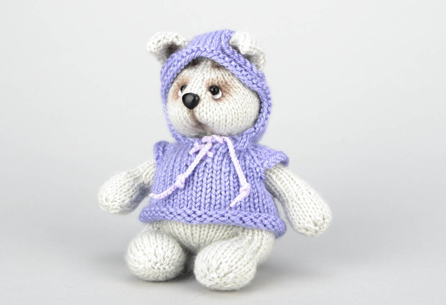 Soft knitted toy Puppy photo 4