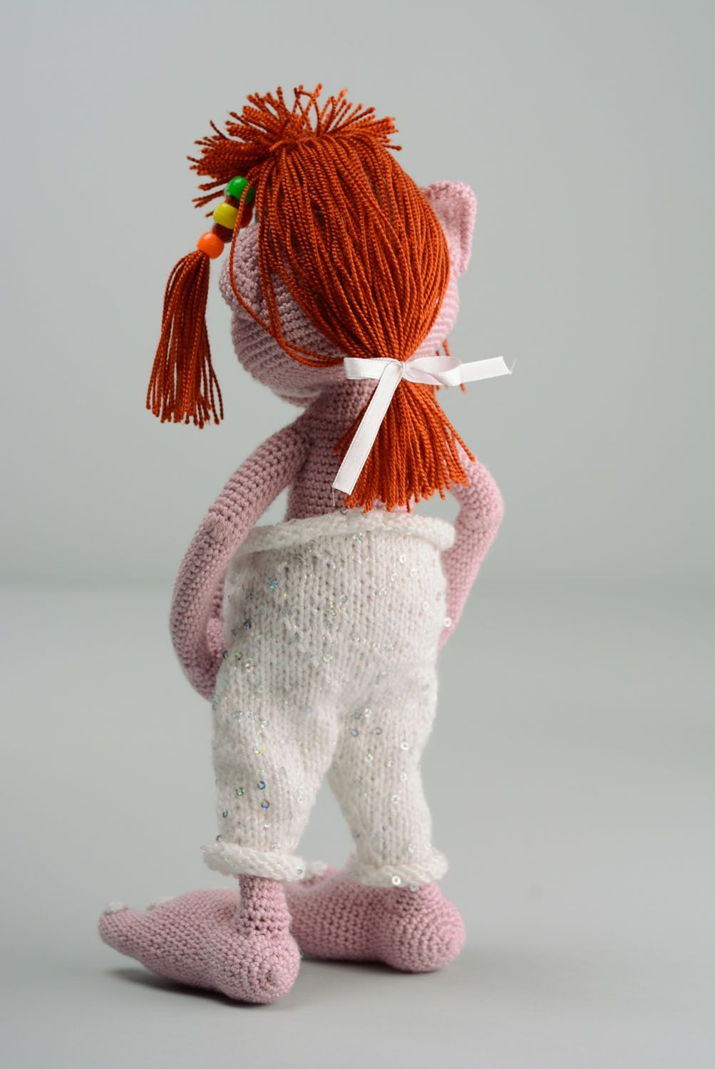 Homemade crochet toy Troll photo 4