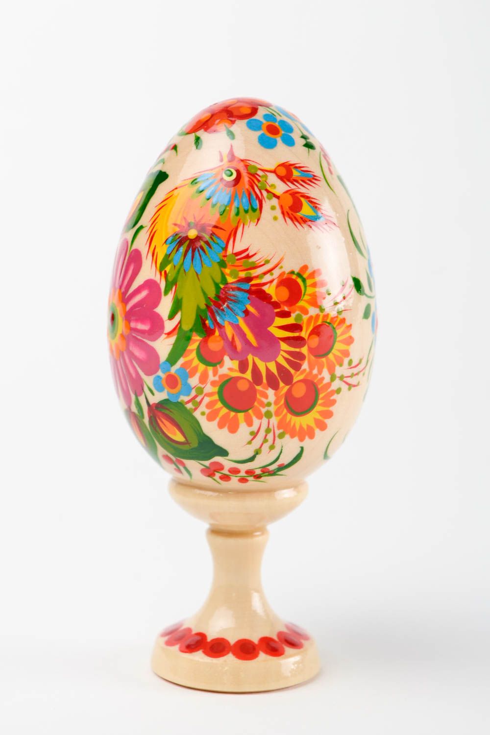 Huevo pintado decoración para Pascua artesanal regalo original de navidad foto 3