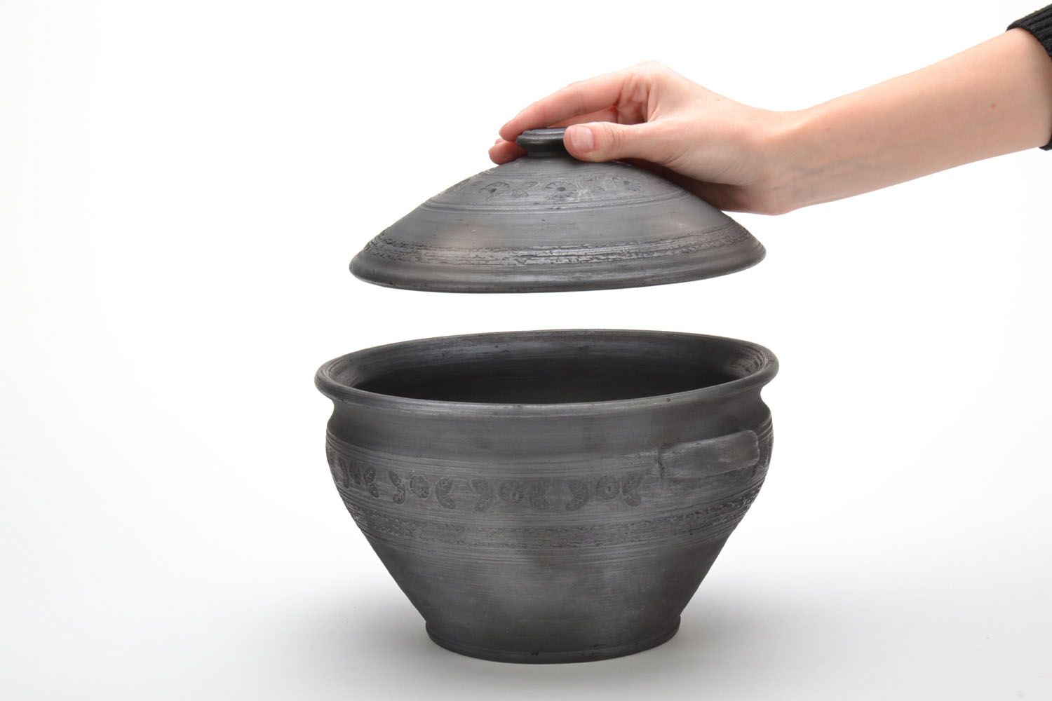Ceramic pot for roasting photo 5