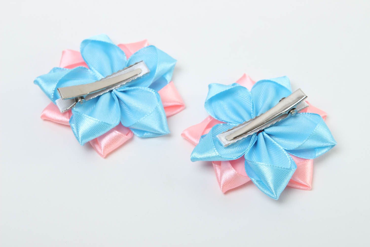 Handmade hair clip unusual hair clip designer accessory 2 items gift ideas photo 4
