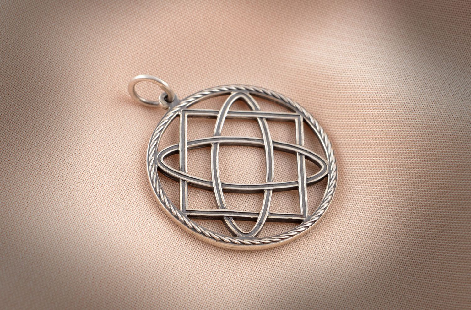 Bronze pendant for women handmade bronze accessories metal jewelry metal pendant photo 5