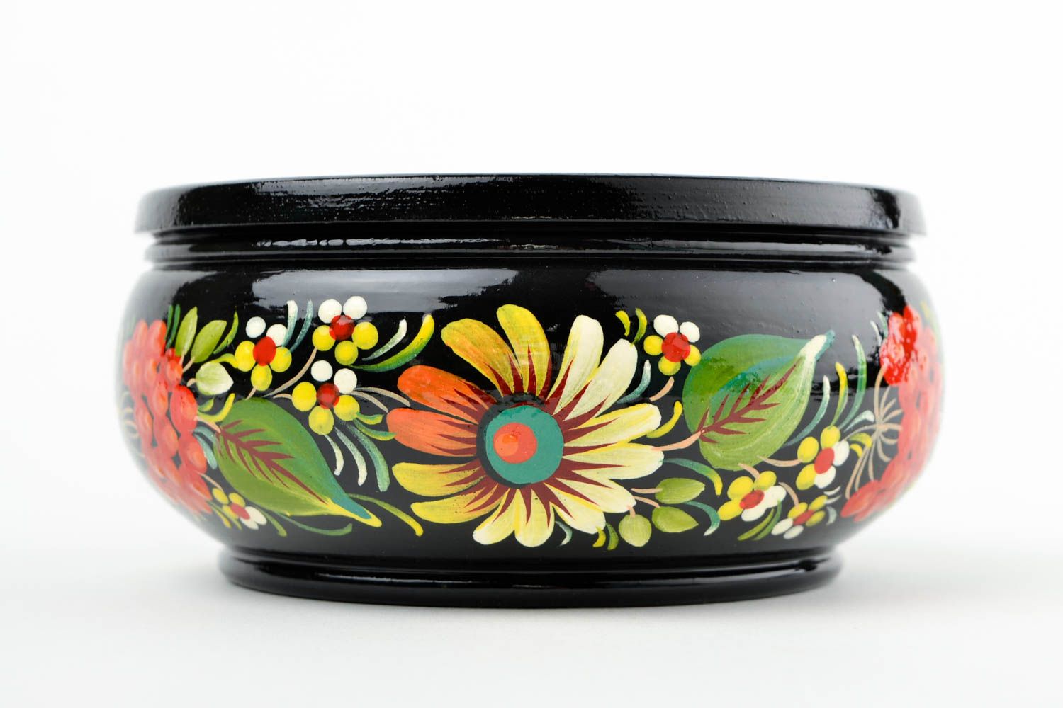 Handmade beautiful designer bowl stylish box for sweets wooden ethnic ware photo 4