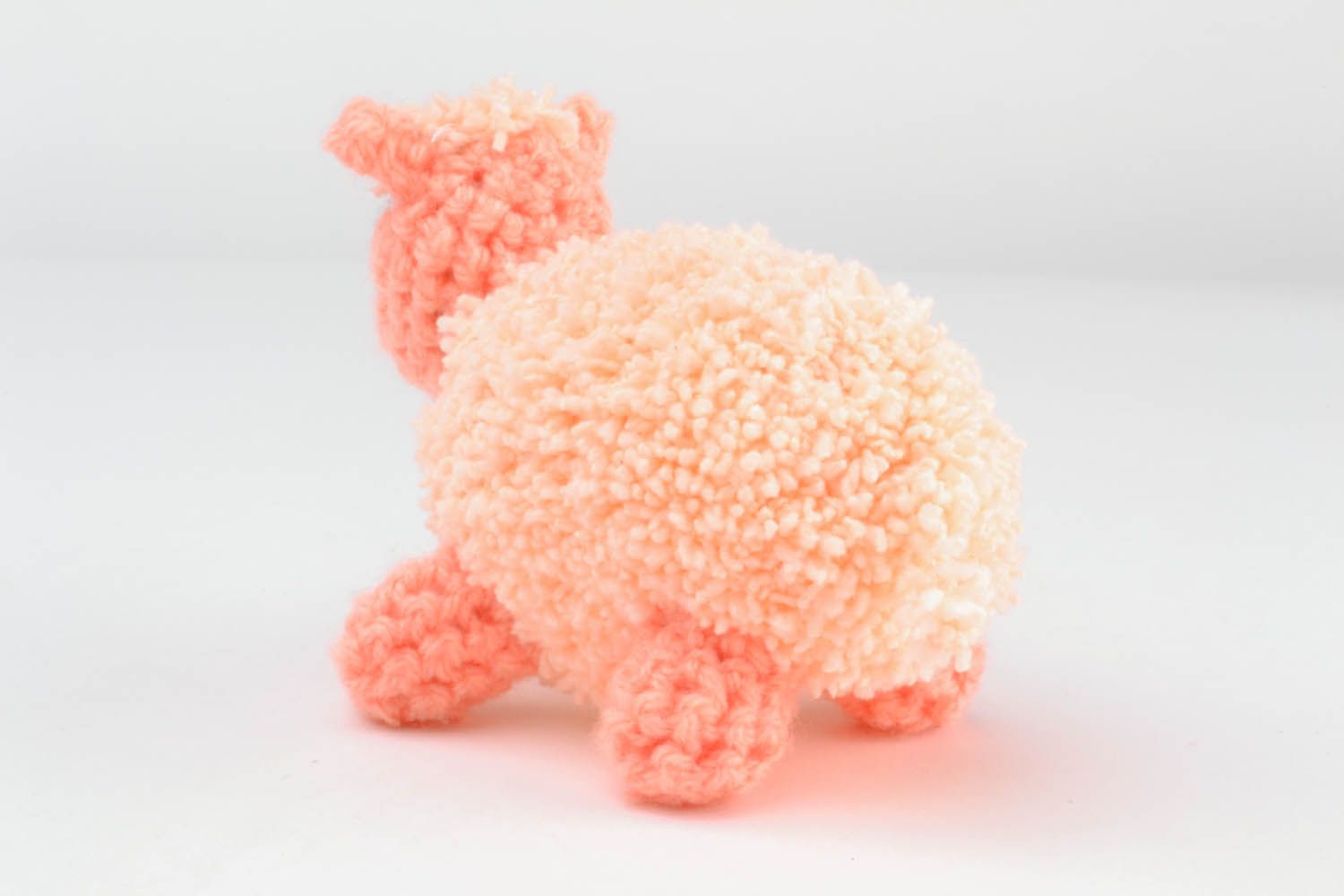 Pink toy sheep  photo 4