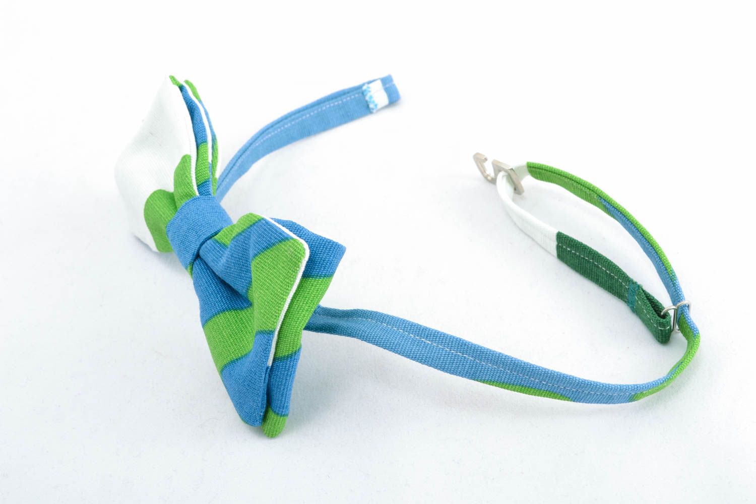 Handmade stylish bow tie photo 2