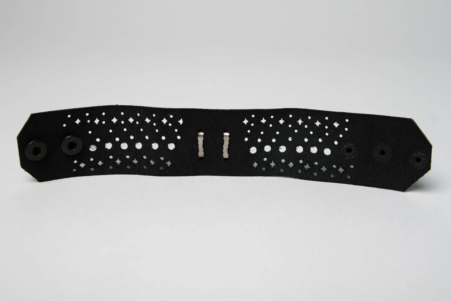 Schmuck für Frauen handgefertigt Design Accessoire modisch Leder Armband foto 4