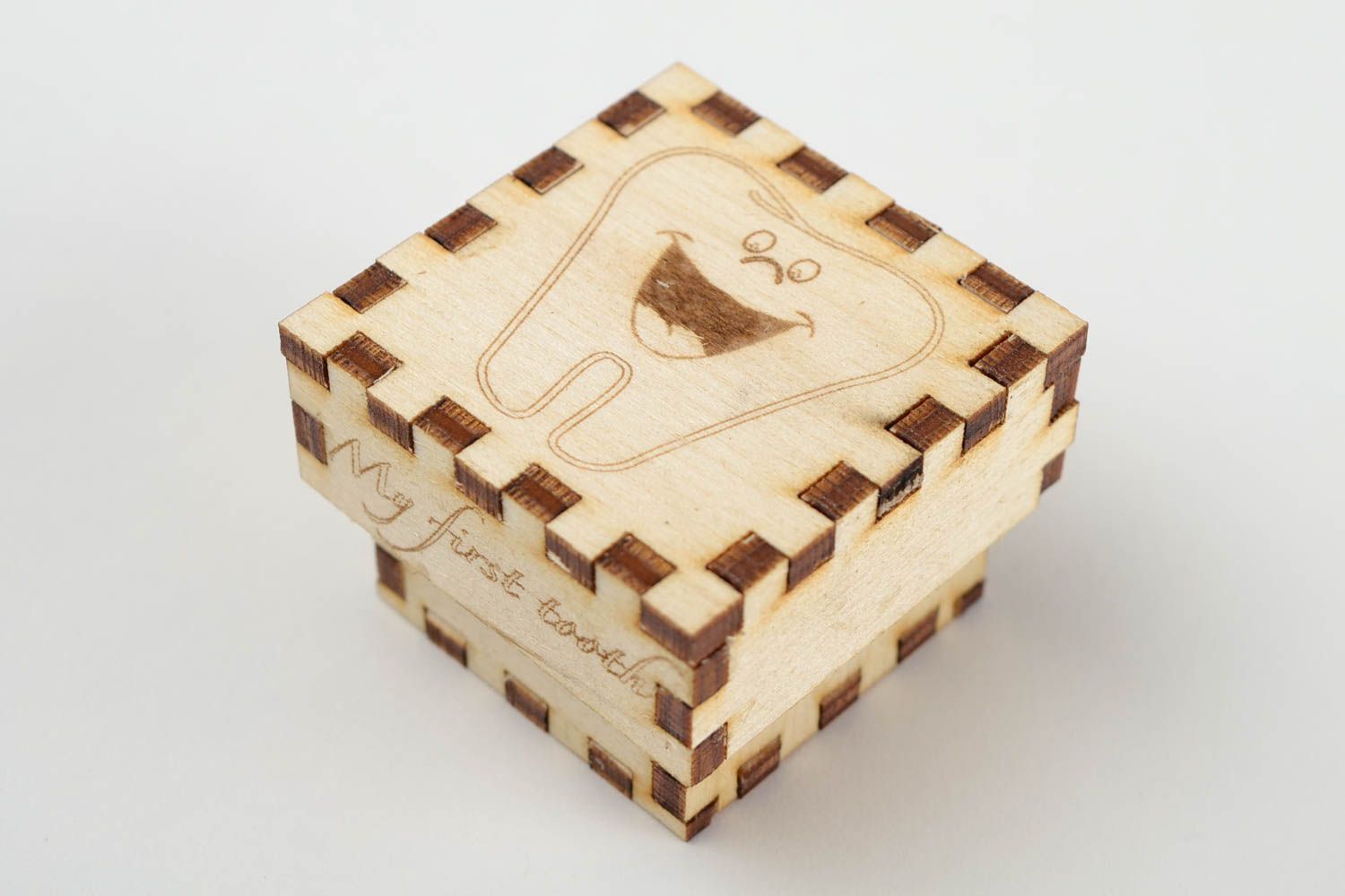 Handmade unusual jewelry box wooden blank for creativity designer decor photo 5